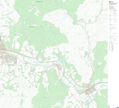 UK Topographic Maps Tweeddale East Ward 2 (1:10,000) digital map