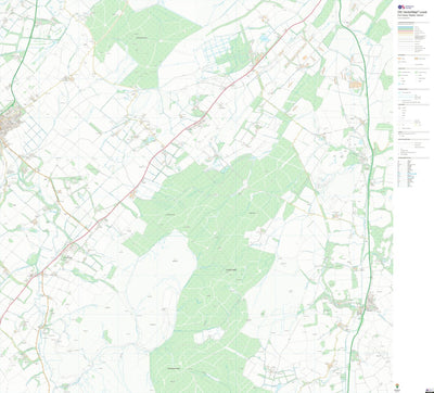 UK Topographic Maps Tweeddale West Ward 1 (1:10,000) digital map