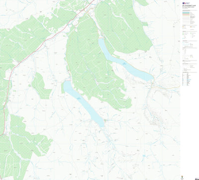 UK Topographic Maps Tweeddale West Ward 4 (1:10,000) digital map