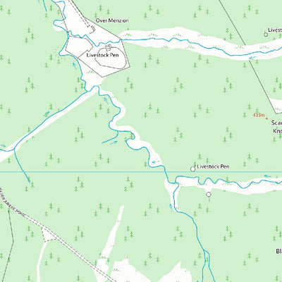 UK Topographic Maps Tweeddale West Ward 4 (1:10,000) digital map