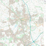 UK Topographic Maps Unsworth Ward 1 (1:10,000) digital map