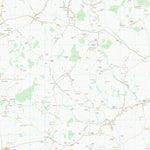 UK Topographic Maps Uttlesford District (TL43) digital map