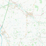UK Topographic Maps Uttlesford District (TL54) digital map