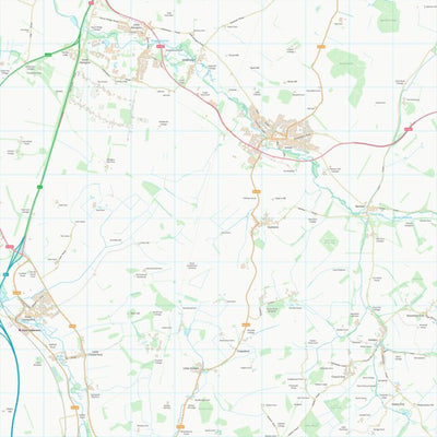 UK Topographic Maps Uttlesford District (TL54) digital map
