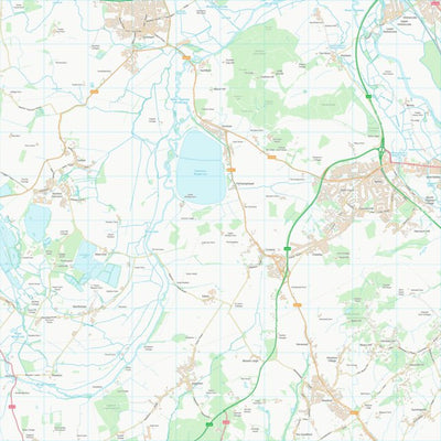 UK Topographic Maps Vale of White Horse District (SP40) digital map