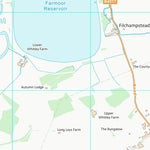 UK Topographic Maps Vale of White Horse District (SP40) digital map