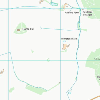UK Topographic Maps Vale of White Horse District (SU29) digital map