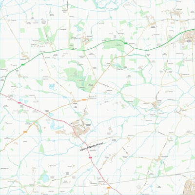 UK Topographic Maps Vale of White Horse District (SU39) digital map