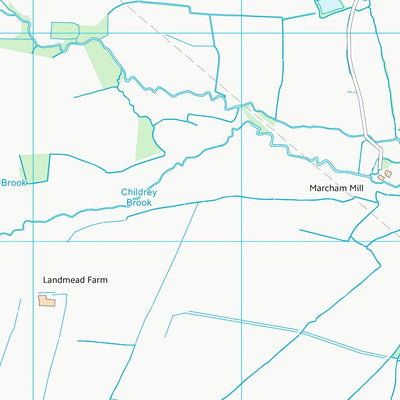 UK Topographic Maps Vale of White Horse District (SU49) digital map