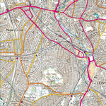 UK Topographic Maps Village Ward 1 (1:25,000) digital map