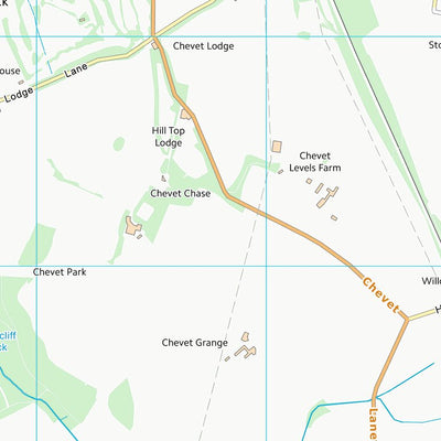 UK Topographic Maps Wakefield District (B) (SE31) digital map