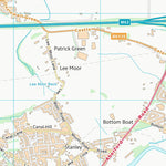 UK Topographic Maps Wakefield District (B) (SE32) digital map