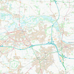 UK Topographic Maps Wakefield District (B) (SE42) digital map