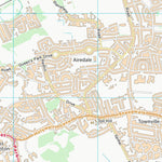 UK Topographic Maps Wakefield District (B) (SE42) digital map