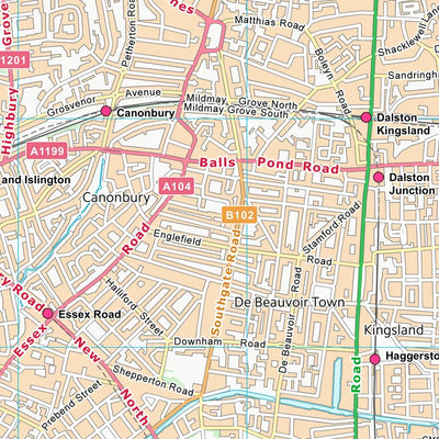 UK Topographic Maps Waltham Forest London Boro (TQ38) digital map