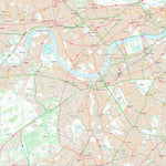 UK Topographic Maps Wandsworth London Boro (TQ27) digital map