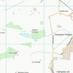 UK Topographic Maps Warwick District (SP26) digital map