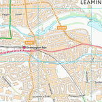 UK Topographic Maps Warwick District (SP36) digital map