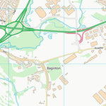 UK Topographic Maps Warwick District (SP37) digital map