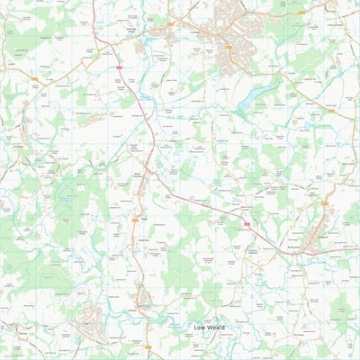 UK Topographic Maps Waverley District (B) (TQ03) digital map