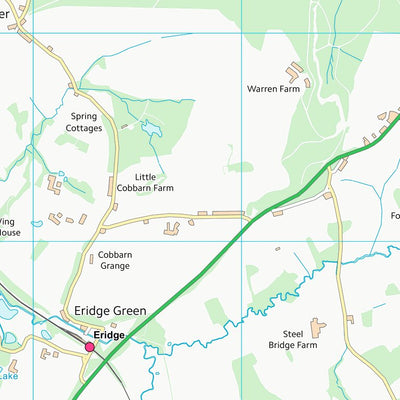 UK Topographic Maps Wealden District (TQ53) digital map