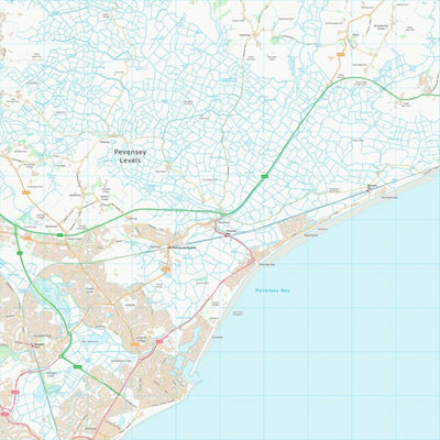 UK Topographic Maps Wealden District (TQ60) digital map