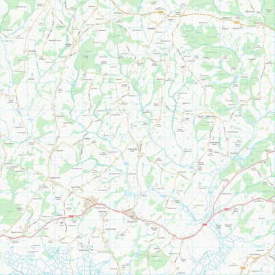 UK Topographic Maps Wealden District (TQ61) digital map