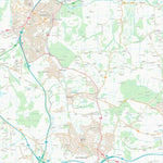 UK Topographic Maps Welwyn Hatfield District (B) (TL20) digital map
