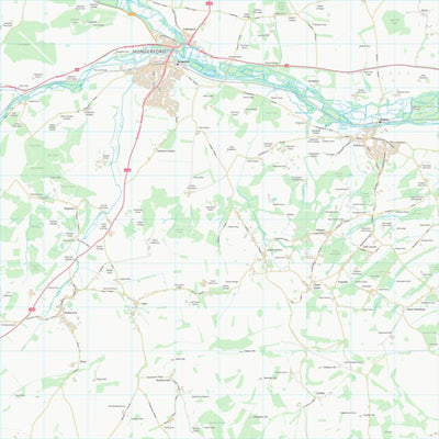 UK Topographic Maps West Berkshire (SU36) digital map