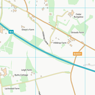 UK Topographic Maps West Berkshire (SU37) digital map