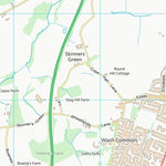 UK Topographic Maps West Berkshire (SU46) digital map