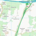 UK Topographic Maps West Berkshire (SU47) digital map