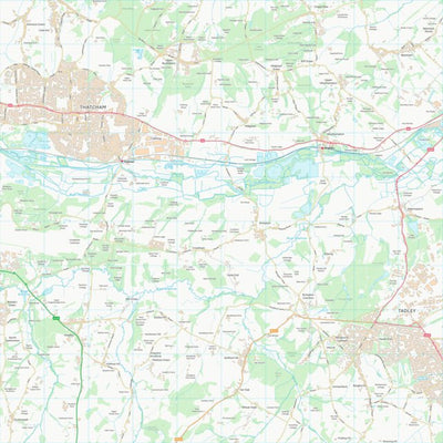 UK Topographic Maps West Berkshire (SU56) digital map