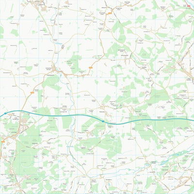 UK Topographic Maps West Berkshire (SU57) digital map