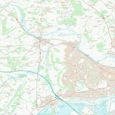 UK Topographic Maps West Berkshire (SU67) digital map