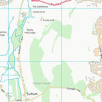 UK Topographic Maps West Berkshire (SU67) digital map