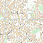 UK Topographic Maps West Berkshire (SU67) digital map
