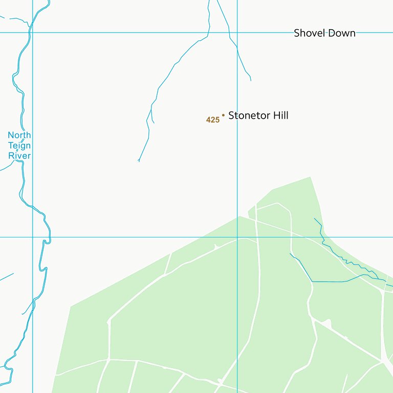 West Devon District (B) (SX68) Map by UK Topographic Maps | Avenza Maps