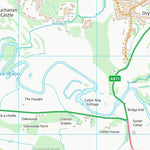 UK Topographic Maps West Dunbartonshire (NS48) digital map