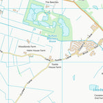 UK Topographic Maps West Lancashire District (B) (SD41) digital map