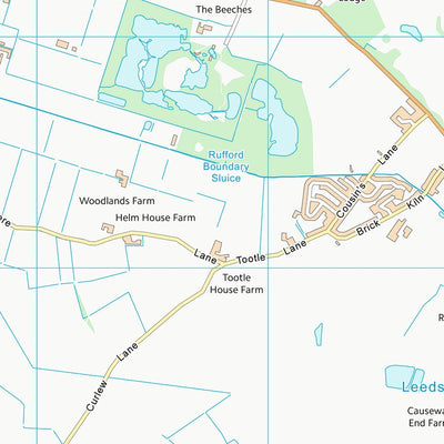 UK Topographic Maps West Lancashire District (B) (SD41) digital map