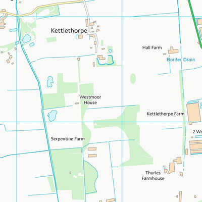 UK Topographic Maps West Lindsey District (SK87) digital map