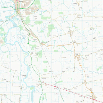 UK Topographic Maps West Lindsey District (SK88) digital map