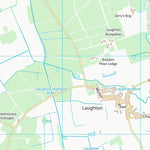 UK Topographic Maps West Lindsey District (SK89) digital map
