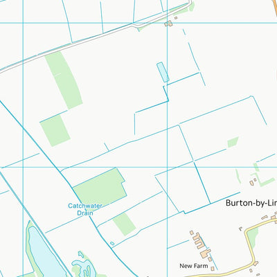 UK Topographic Maps West Lindsey District (SK97) digital map