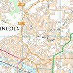 UK Topographic Maps West Lindsey District (SK97) digital map