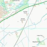 UK Topographic Maps West Lindsey District (TF07) digital map
