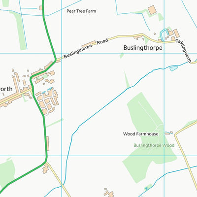 UK Topographic Maps West Lindsey District (TF08) digital map