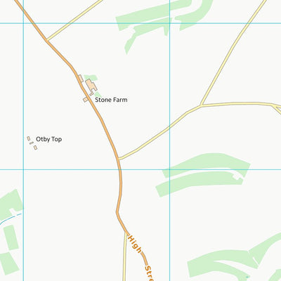 UK Topographic Maps West Lindsey District (TF19) digital map