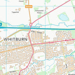 UK Topographic Maps West Lothian (NS96) digital map